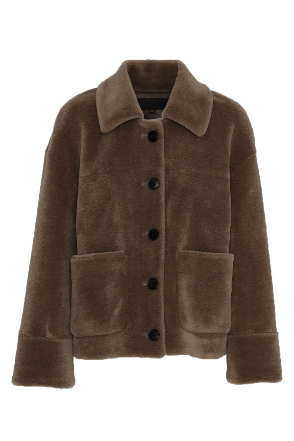 Meotine Alba Jacket Wool Brown