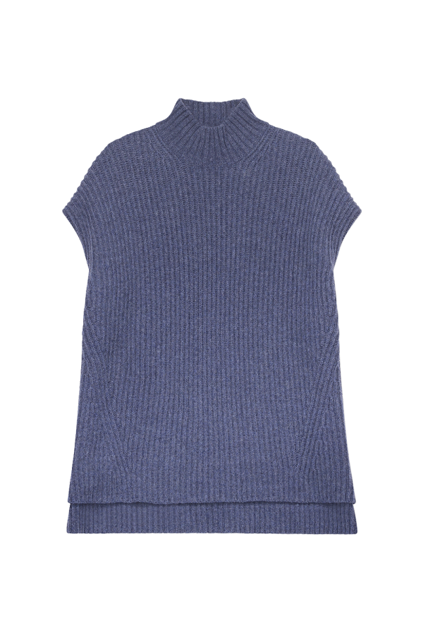 ganni blue knit