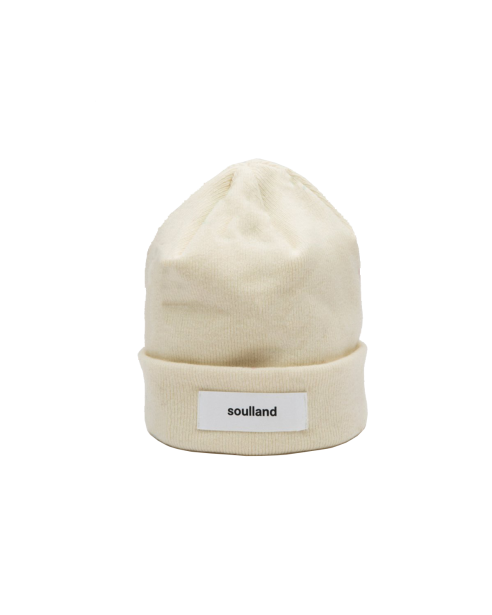 Hovedgade pumpe oversøisk Soulland Villy Beanie Off White