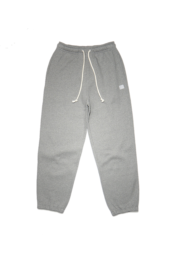 Acne Studios Cotton Sweatpants Light Grey Melange