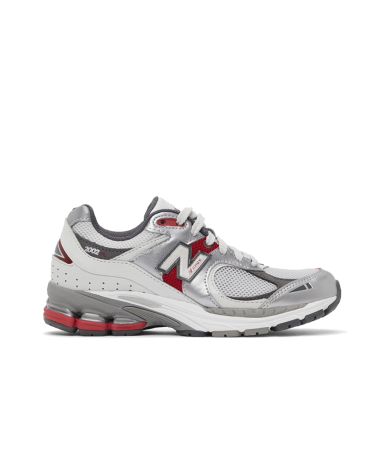New Balance M2002RLB Silver Metallic/Red