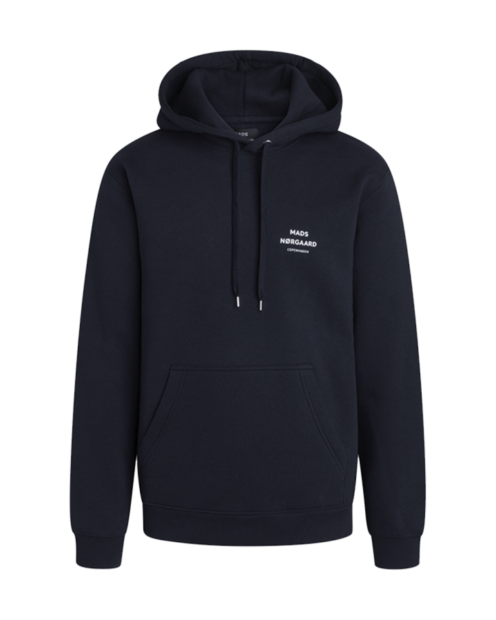 Mads Nørgaard Standard Hoodie Logo Sweat Sky Captain